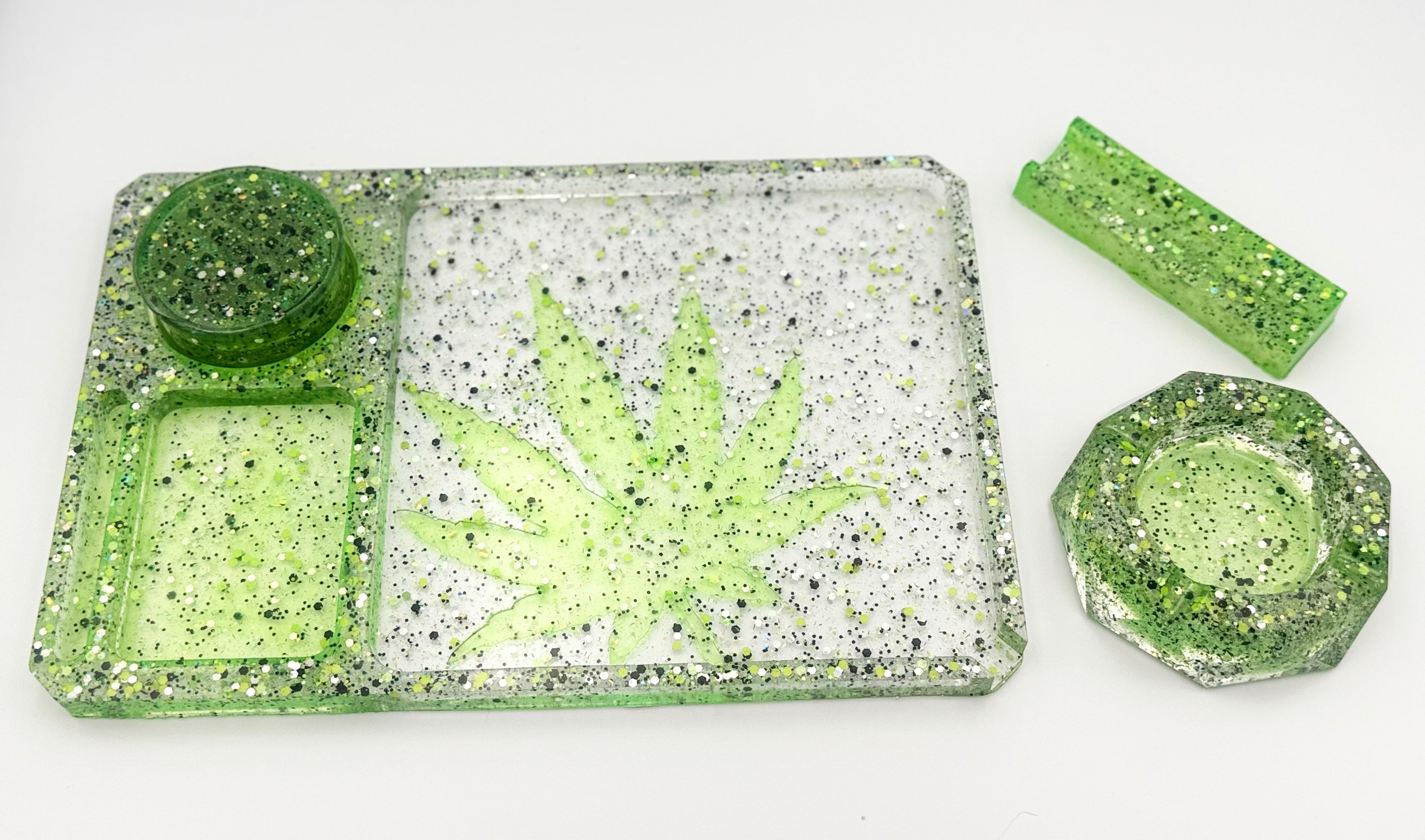 Space Green Sleek (Glow in the Dark) Elevation Set