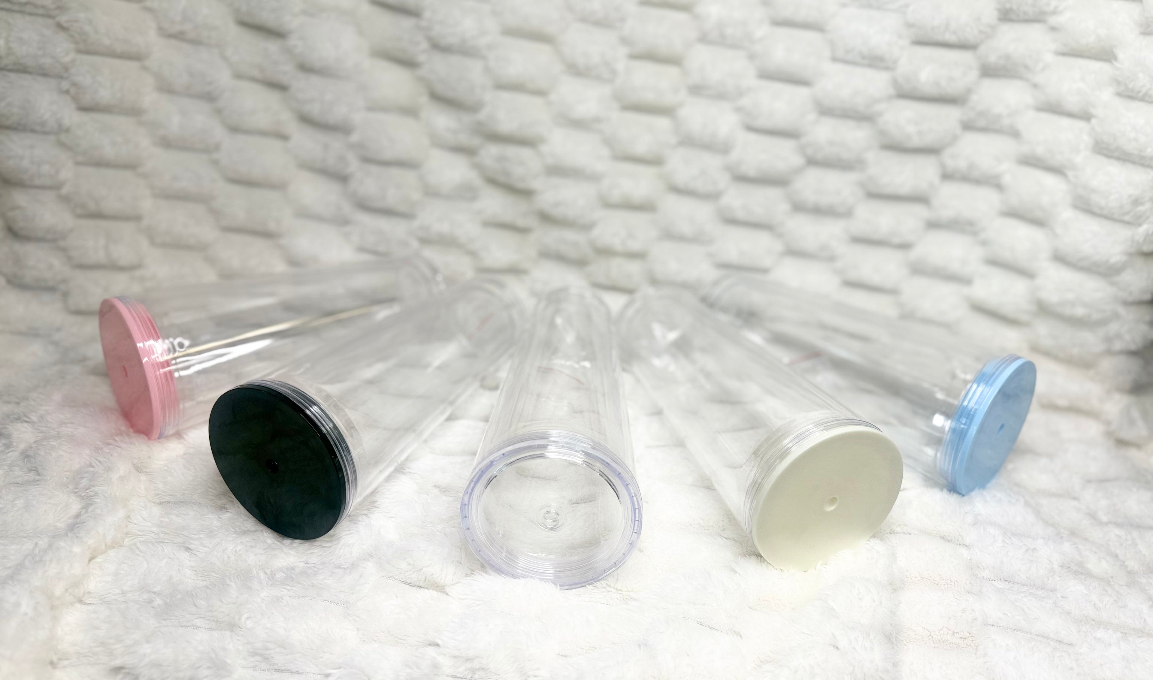 24 Oz. Acrylic Snow Globe Tumbler