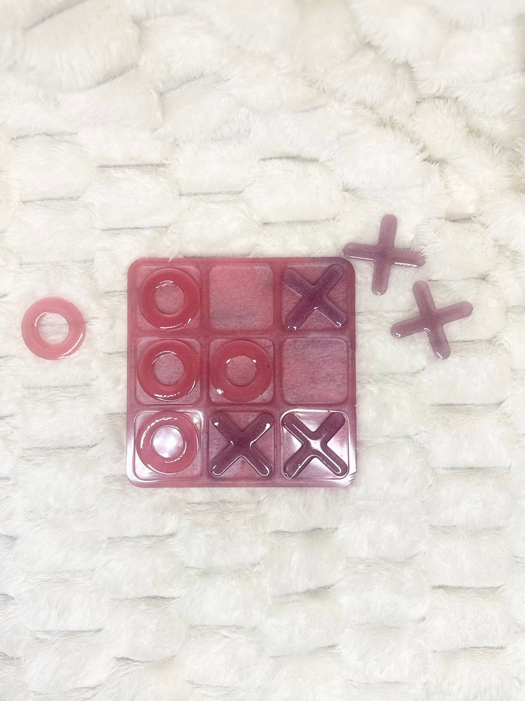 Pink & Purple Tic Tac Toe Game