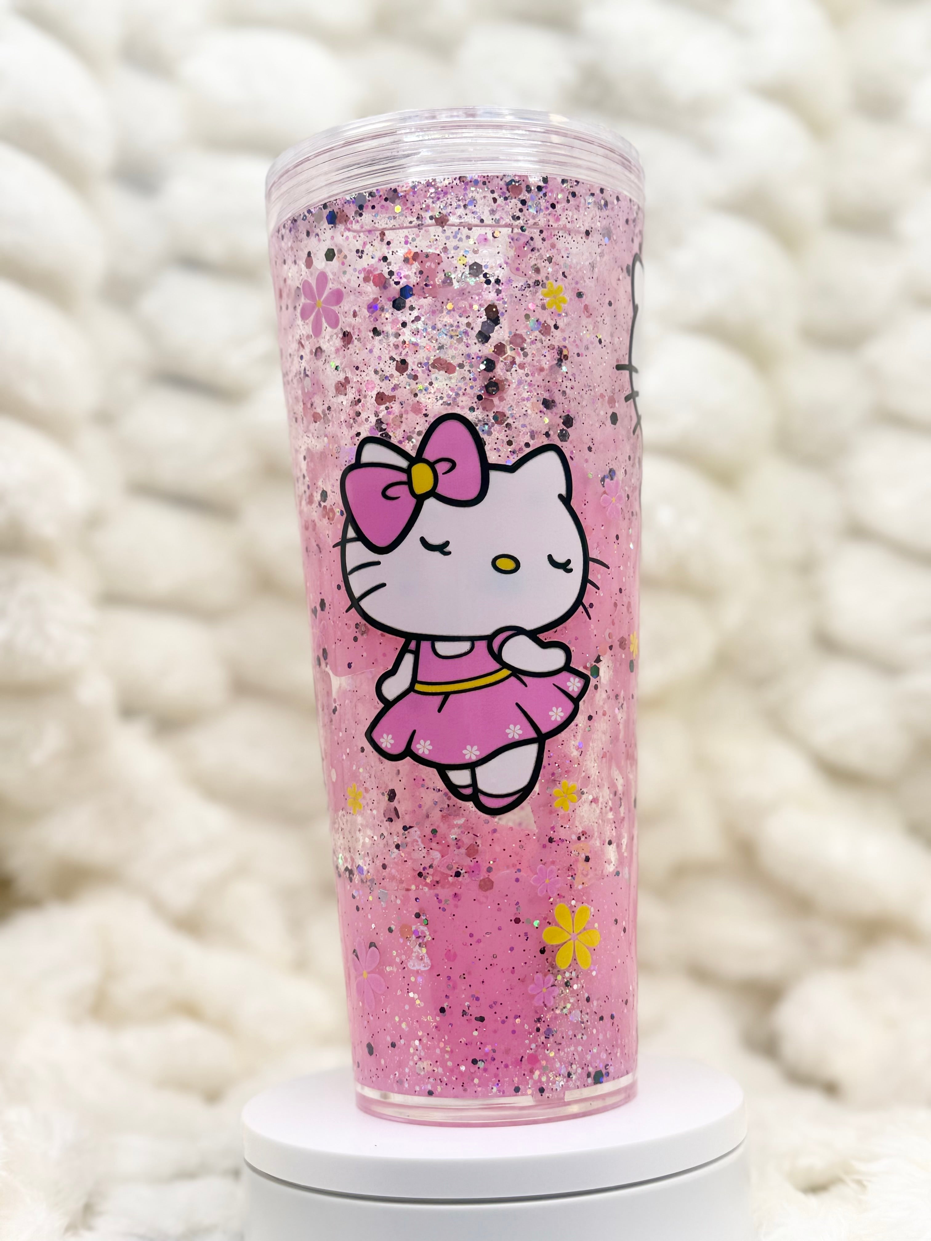 24 oz. Hello Kitty Lava Snow Globe Tumbler
