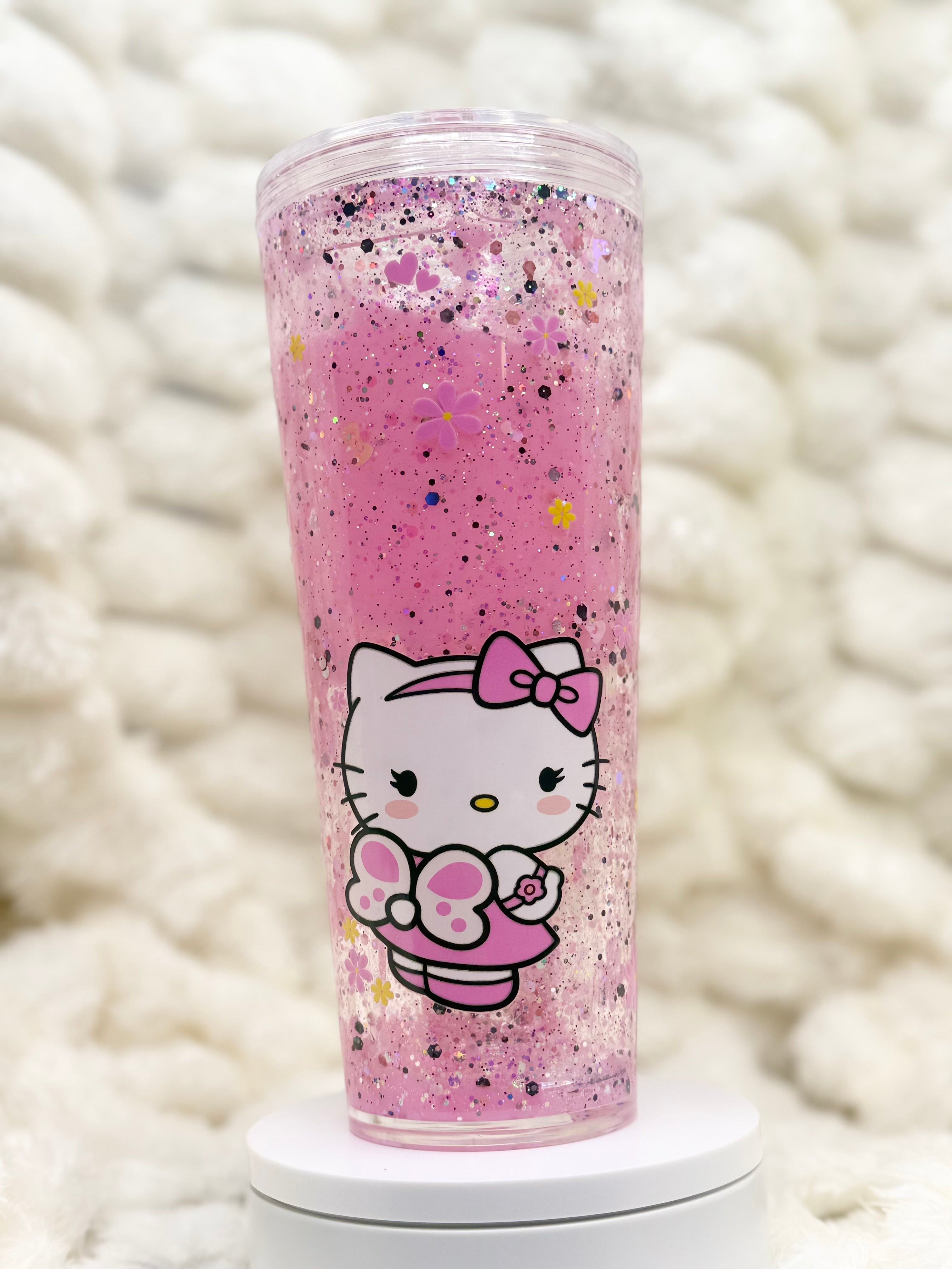 24 oz. Hello Kitty Lava Snow Globe Tumbler