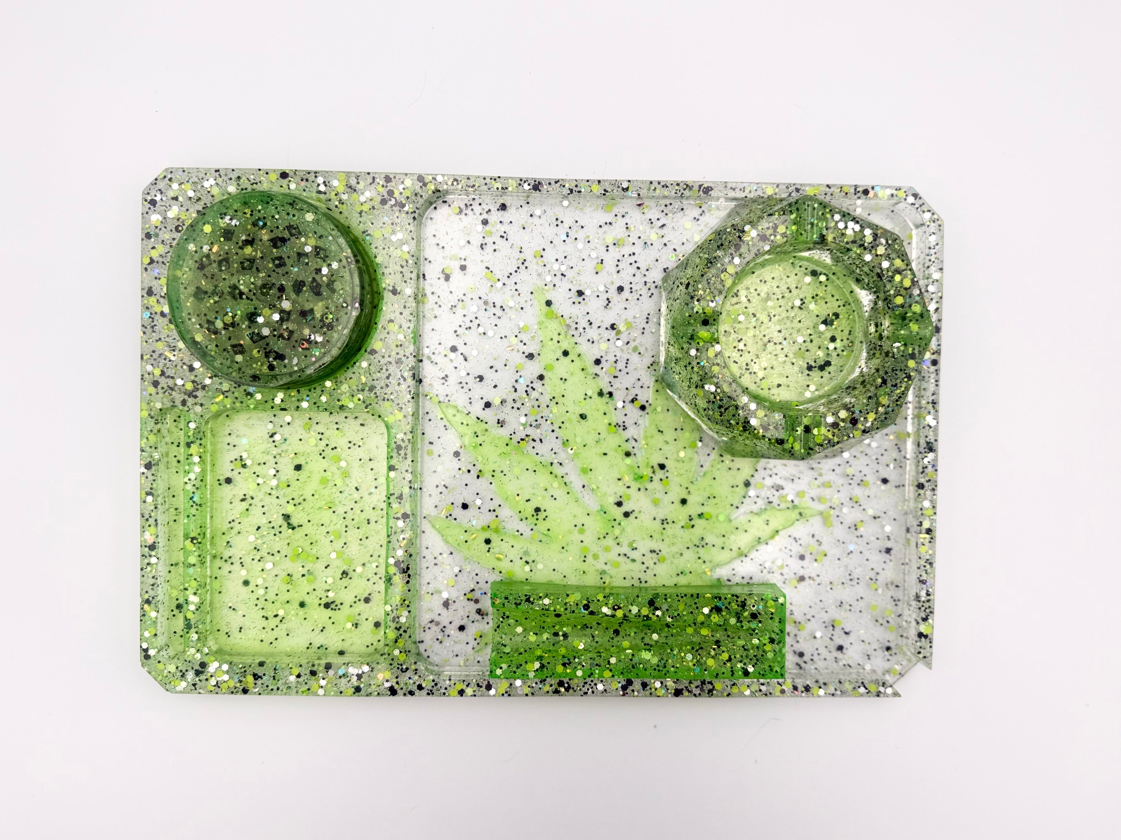 Space Green Sleek (Glow in the Dark) Elevation Set