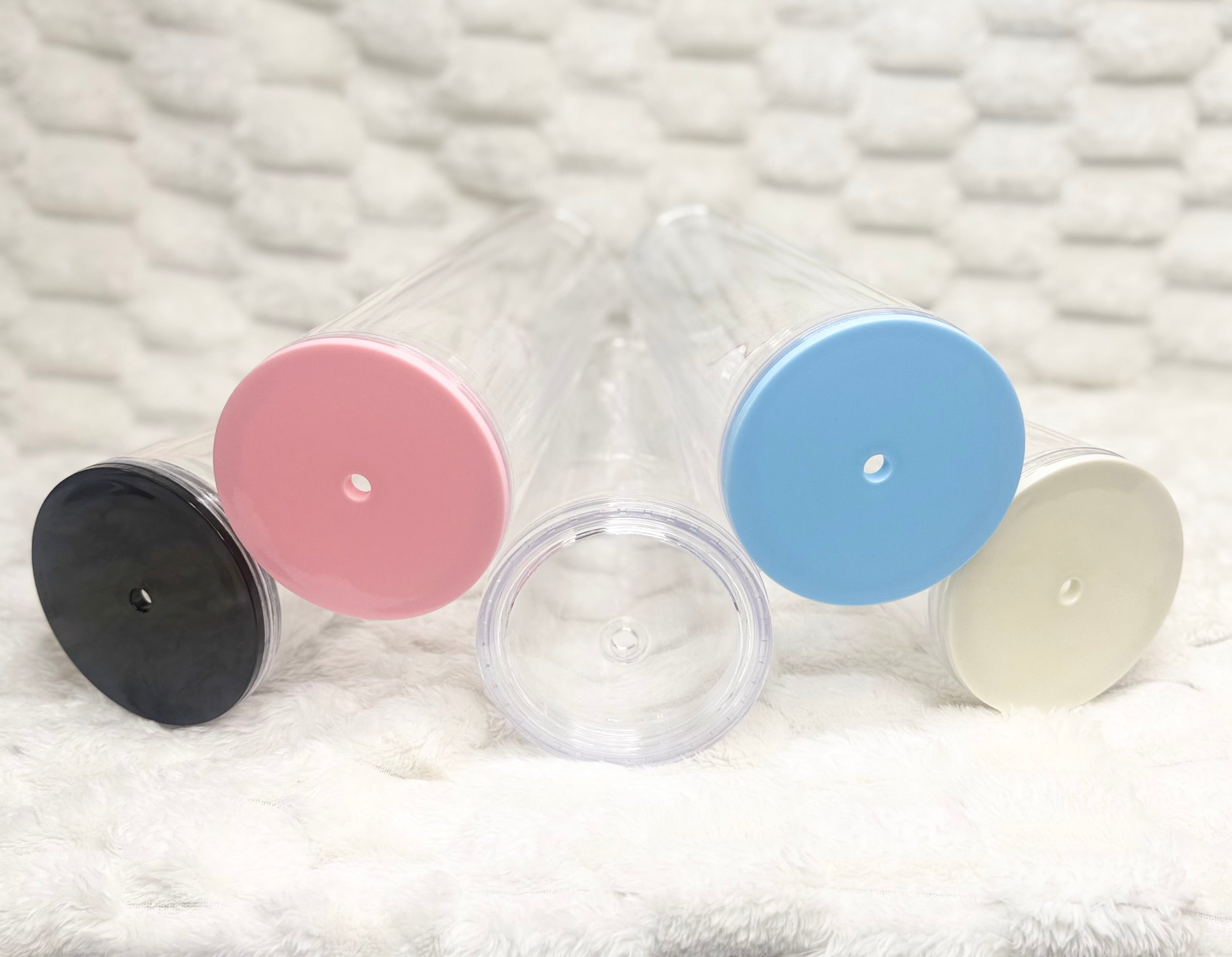 24 Oz. Acrylic Snow Globe Tumbler