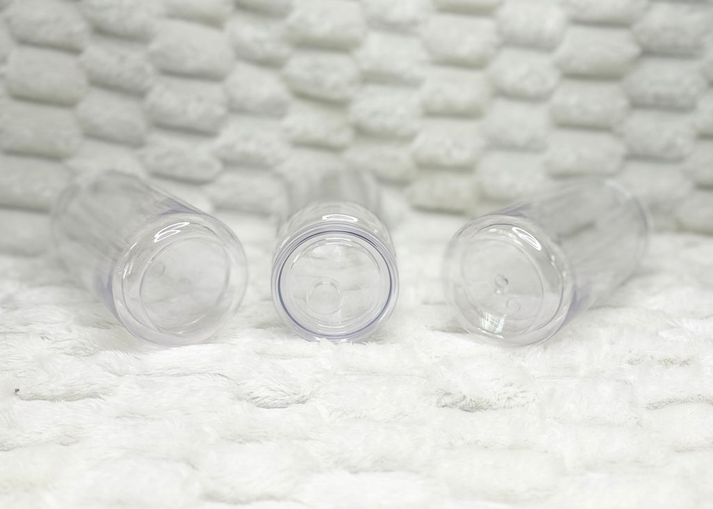 16 Oz. Acrylic Snow Globe Tumbler