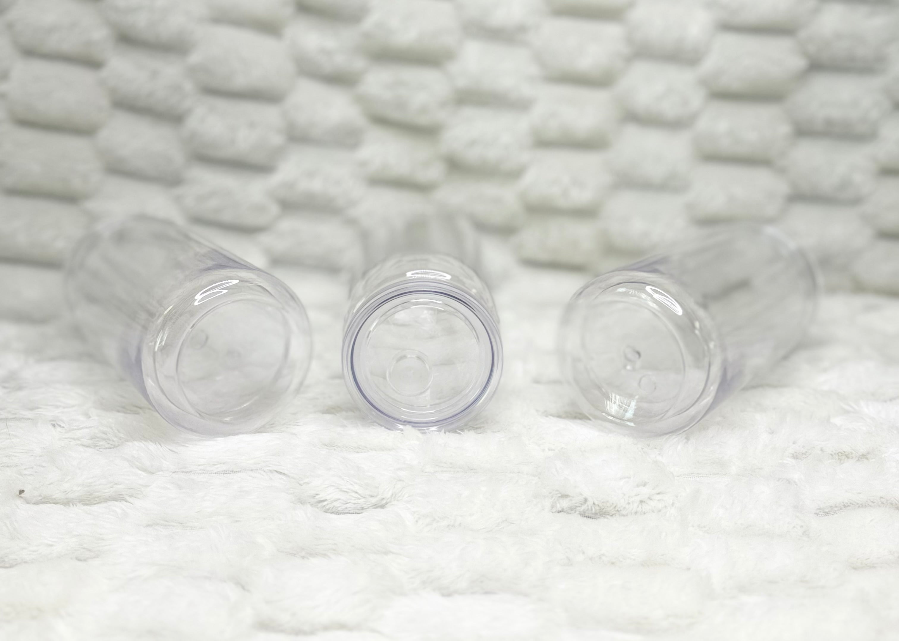 16 Oz. Acrylic Snow Globe Tumbler