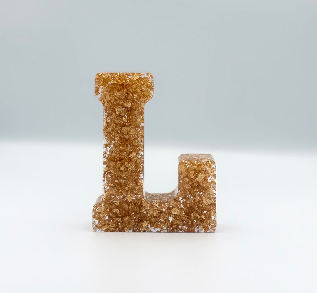 Gilded Glam Letters