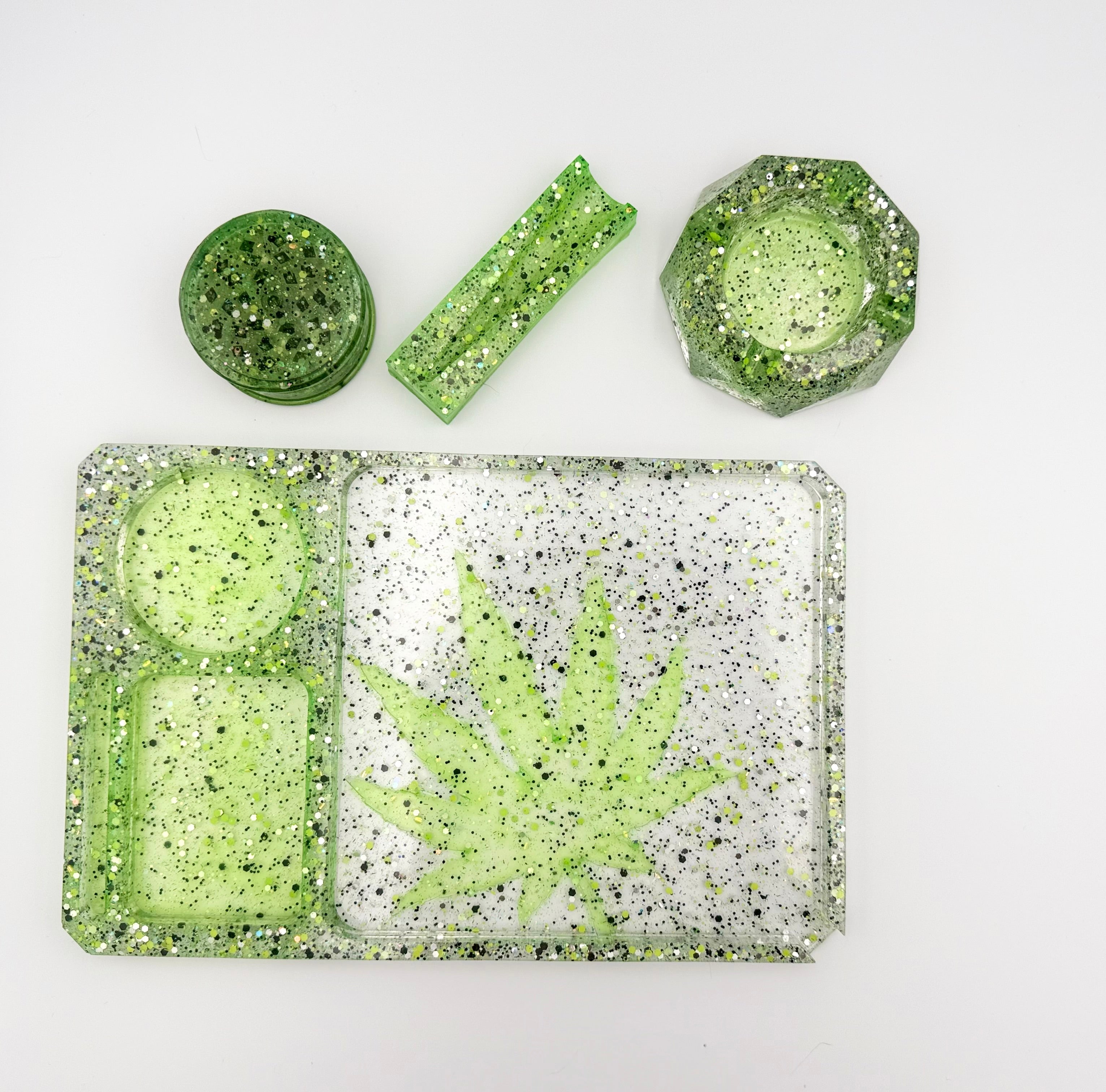 Space Green Sleek (Glow in the Dark) Elevation Set